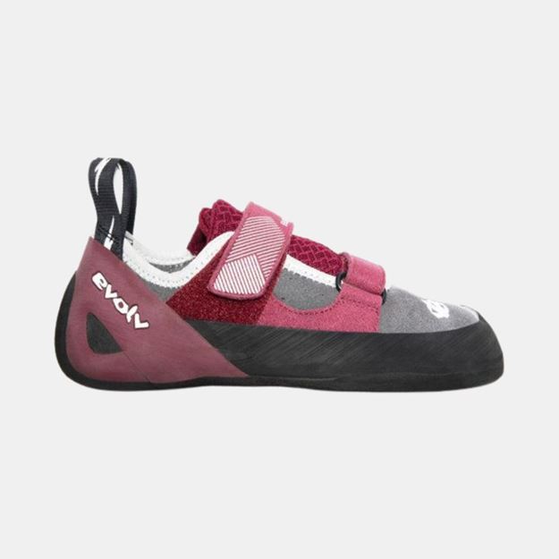 EVOLV ELEKTRA WOMEN CLIMBING SHOES MERLOT/GRAY|Mochika Malta