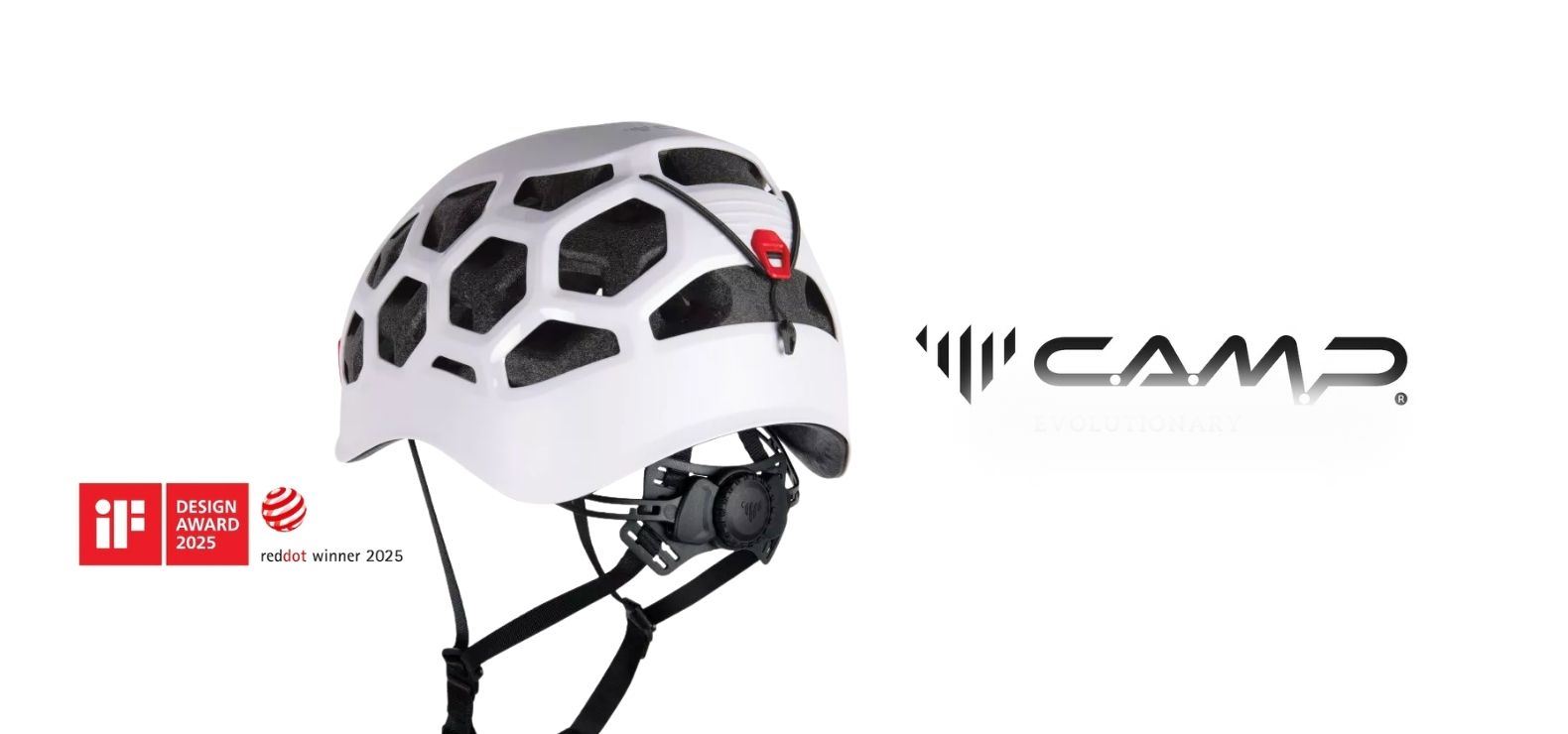 Climbing helmet Red dot design 2025  winner CAMP Ikon Malta